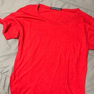 Brandy Melville Red Shirt